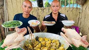 Gà Xào Xả Ớt Ngày Mưa - Toàn Đen Sơn Dược Vlog