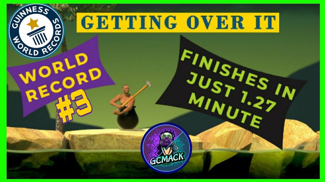 Getting Over It Finished In Under 2 Minutes (Speedrun)