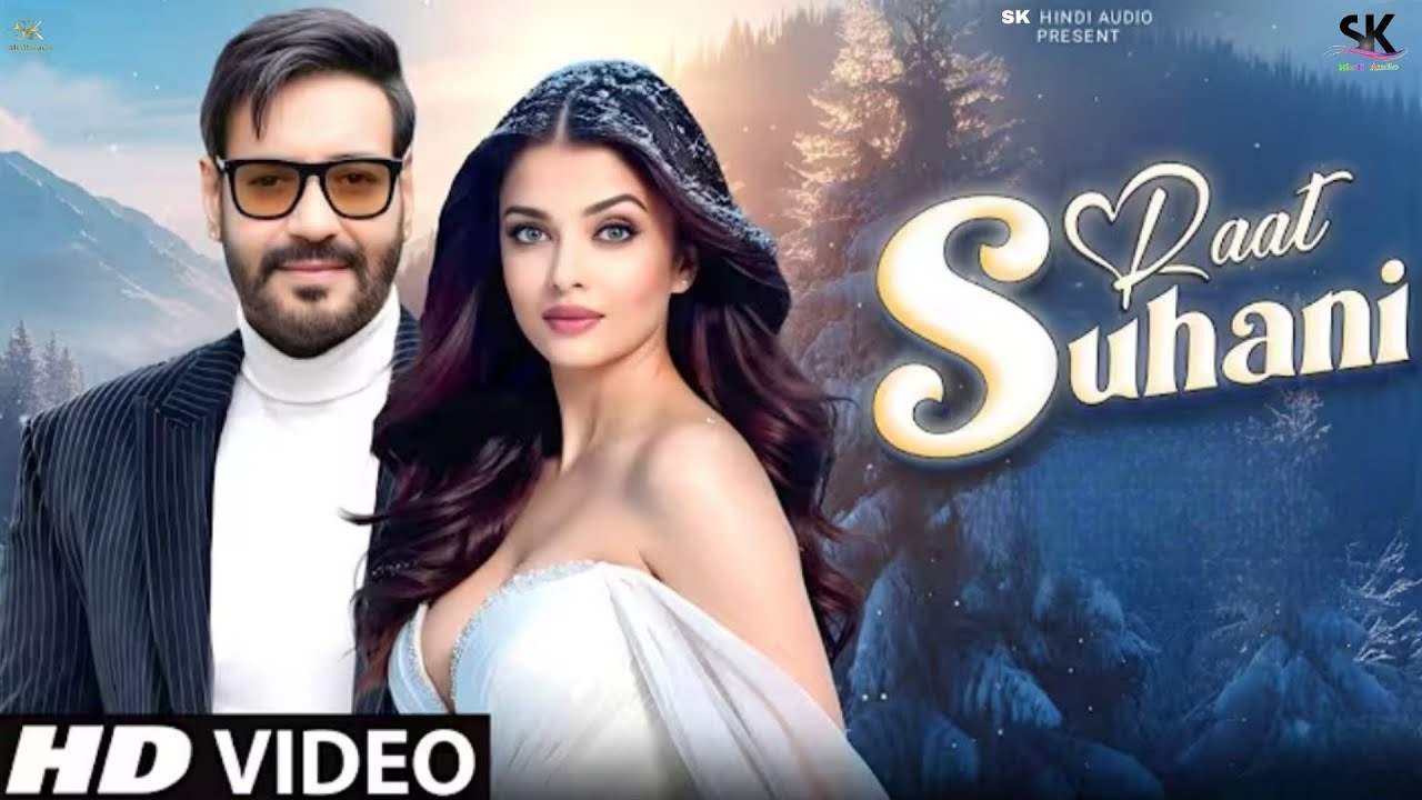 New Song 2026 | Raat Suhani | Ajay Devgan | Aishwarya Rai|New Hindi Song|Romantic Song2026|trending 