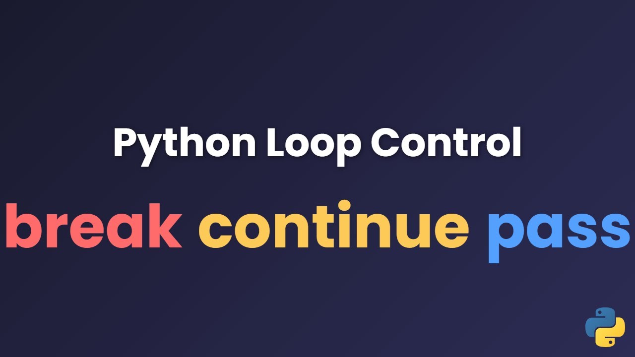 Управление циклами в Python: break, continue и pass (объяснение).