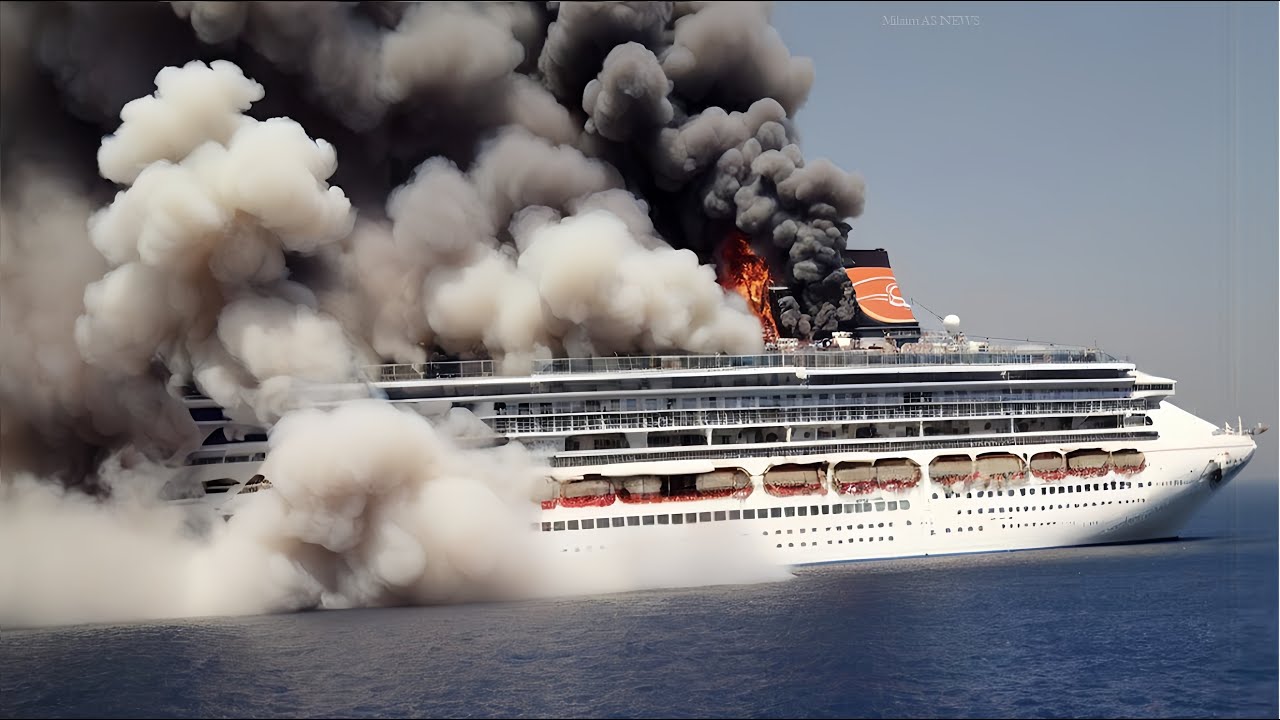 1 minute ago! Ukrainian F-16s Sink Cruise Ship Carrying Russia's Most
