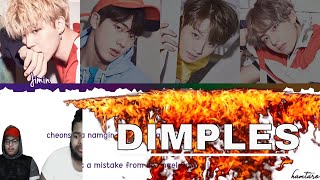Bts 방탄소년단 - Dimple Illegal 보조개 Lyrics Color Codedhanromeng Reaction