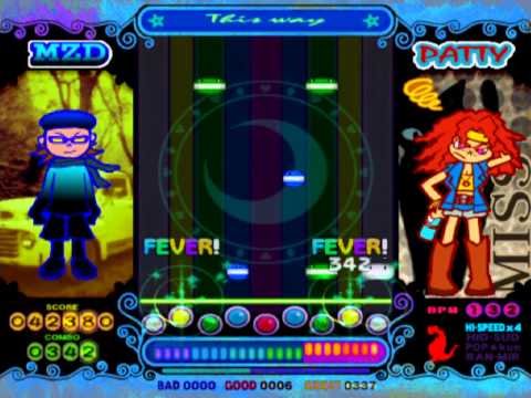 pop'n music 10 - ストレイガール(EX) - YouTube