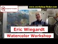 Meet eric wiegardt for a skyscape watercolor painting demonstration  workshops