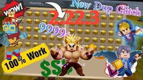 2.22.3 || New duplication glitch skyblock || blockman go