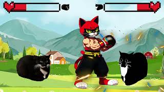 Maxwell Cat vs Maxwell Cat meme video 08