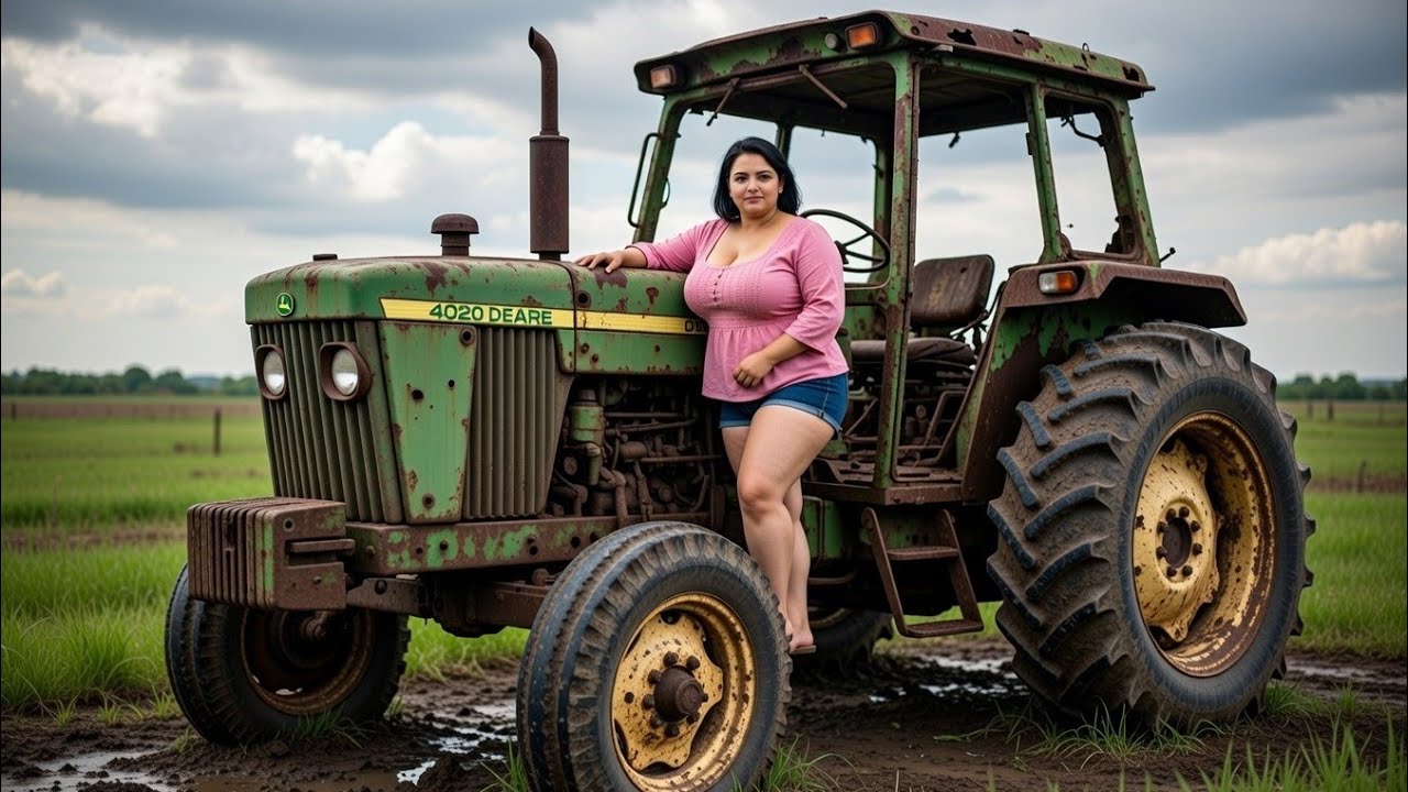 We Found a 50 Year Old Abandoned John Deere 4020 – Will It Run Again? 🚜🔥