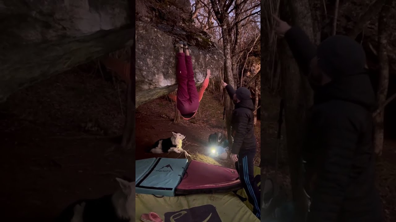 Wichi the mosca, 7b+. Larraona