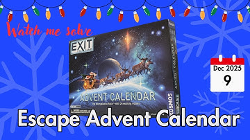 Dag 9 ~ EXIT: The Game - Escape Advent Calendar - The Intergalactic Race