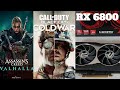 AMD RX 6800  Assassin&#39;s Creed Valhalla VS  Call of Duty Black Ops Cold war 2K Ultra Dura Prueba