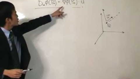 Vector Integral Calculus - Theorem on Directional Derivative