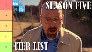 Breaking Bad Season Five Tier List  Ranked and Reviewed