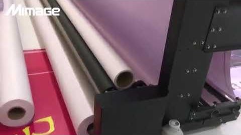 Mimage 10ft 3.2m Eco Solvent Printer Working Site