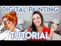 DIGITAL PAINTING TUTORIAL (FOR BEGINNERS)