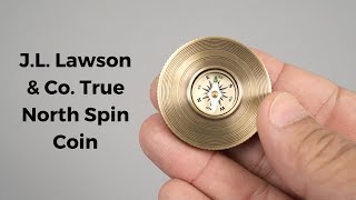 Innovative Brass Compass Top | Gear Focus #16: J.L. Lawson & Co. True North Spin Coin