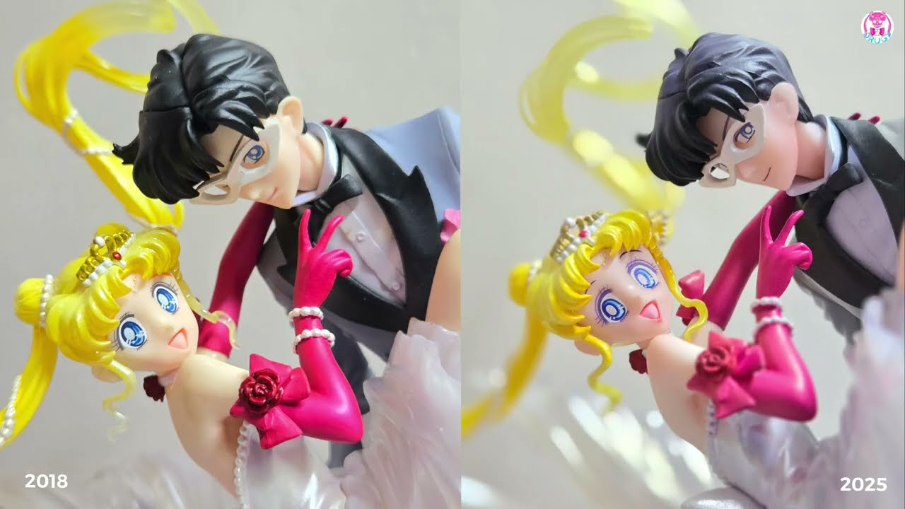 💀COMPARE | Usagi & Tuxedo Mask | 2018 vs 2025 | Figuarts Zero