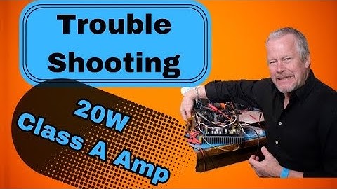 20 Watt Class A Amplifier Troubleshooting #micsig #hioki
