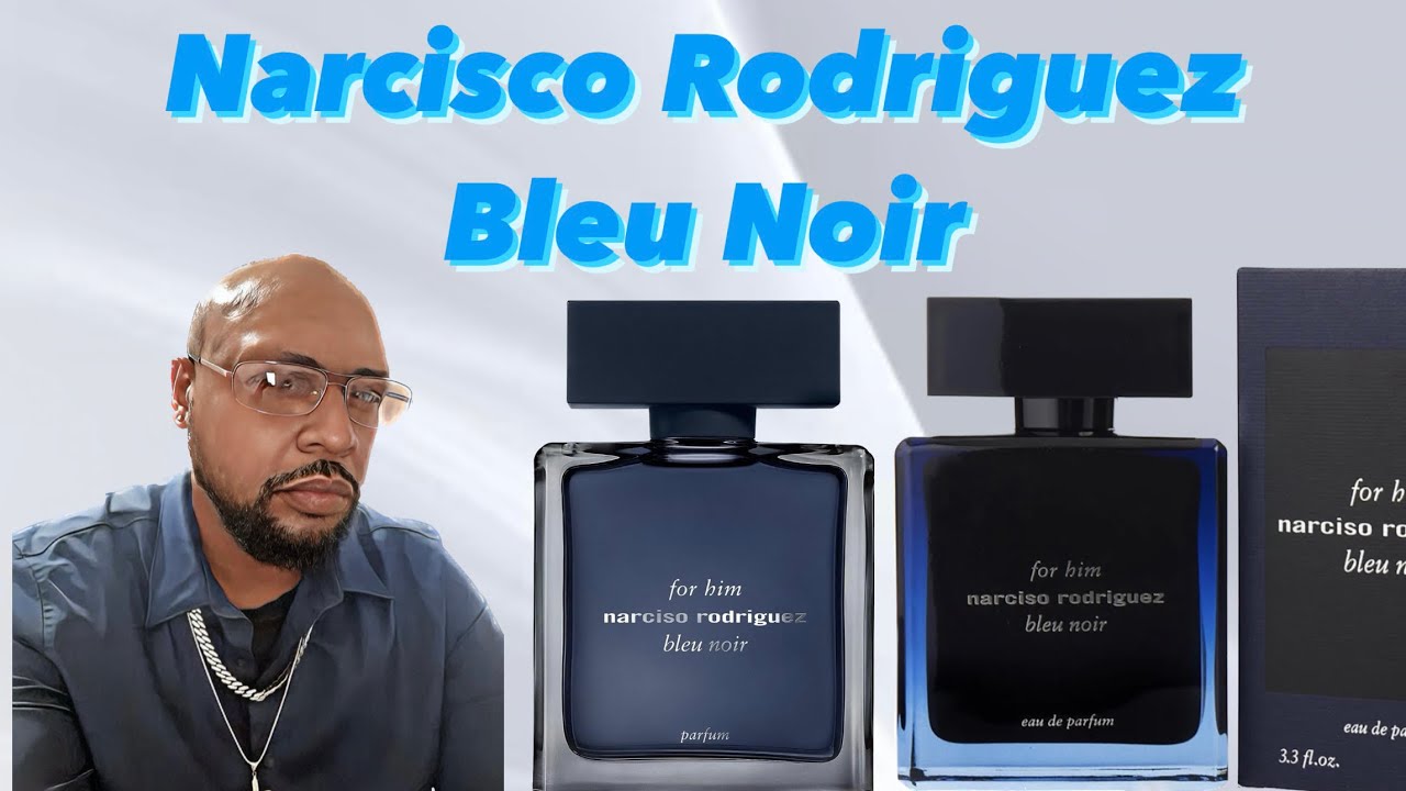 Narciso Rodriguez Bleu Noir Eau de Parfum for Men 3.3 oz 