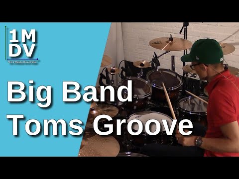 1MDV - The 1-Minute Drum Video #70 : Big Band Toms Groove