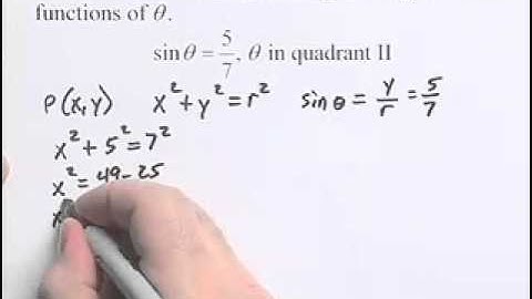 Ch2 #19 ChapterTestPrepVideos Sullivan Trig 9e