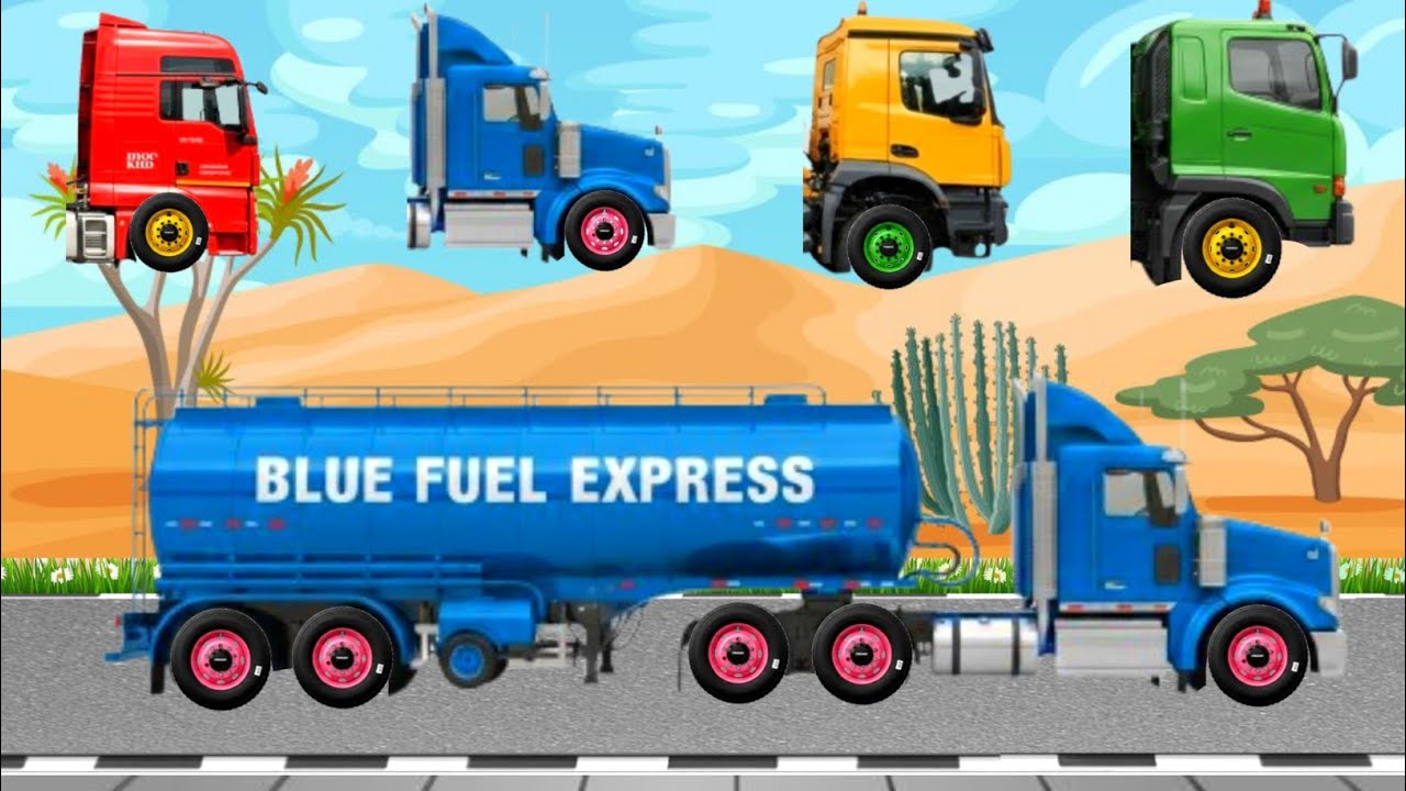 УГАДАЙТЕ КАРТИНКУ ПРАВИЛЬНО! ТИПЫ ТЯЖЕЛОЙ ТЕХНИКИ: ГРУЗОВИК-МОЛЕННИК, ГРУЗОВИК-ПЕСКОПОЛОСНИК, АВТОЦИ