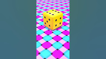 🎲 Dice Flip & Drop | Infinite Satisfying Loop ✨🔄