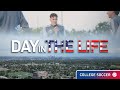 A day in the life of an international college soccer player in the usa