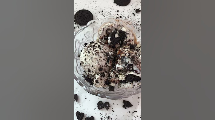 HELADO DE OREO CON 3 INGREDIENTES 🍦#shorts