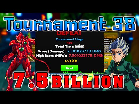 tournament 38 anime adventures｜TikTok Search