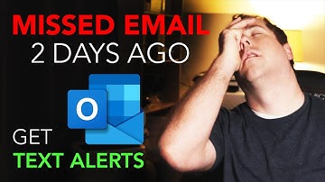 Never Miss an Email Again - Get Outlook Alerts in 3 Ways