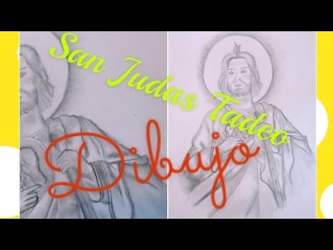 Como hacer a San Judas Tadeo dibujo... 28 de octubre de 2020  #Dibujofacil#HolaKamyArte - YouTube