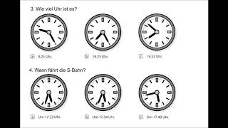 Wie spät ist es? | What time is it? In German A1