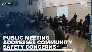 Seattle Mayor Bruce Harrell hosts public safety forum at Garfield High School