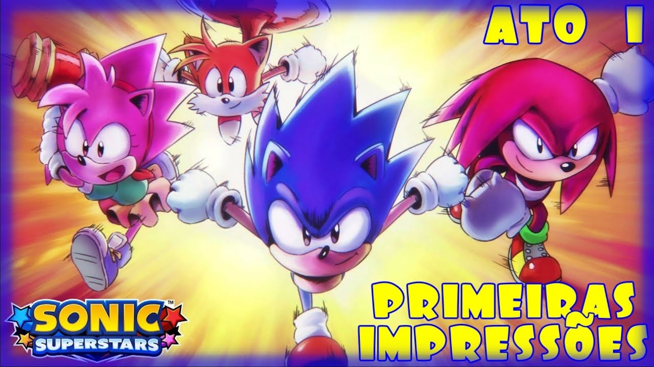 Jogamos Sonic Superstars: veja nossas primeiras impressões