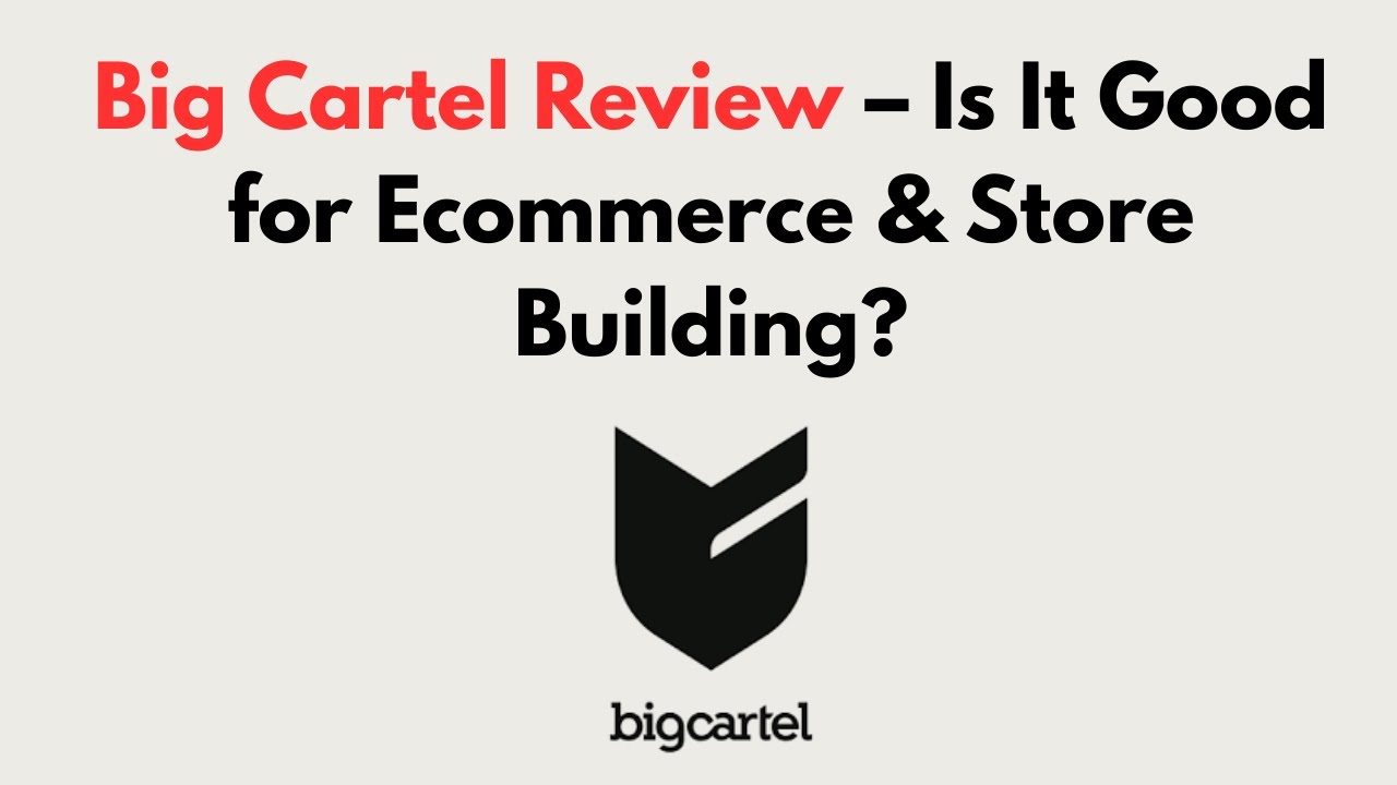 Big Cartel Review (2026) – Is It Good for Ecommerce & Store Building?