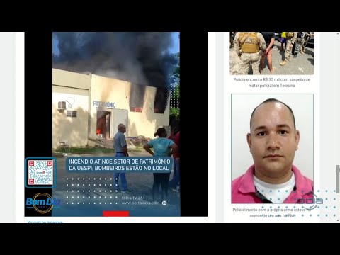 Notícias do Portal O Dia no programa Bom Dia News 05 02 2024