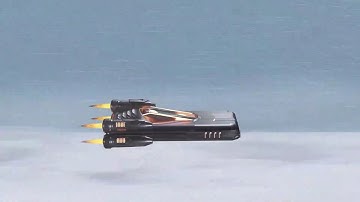 Spaceship Animation Test