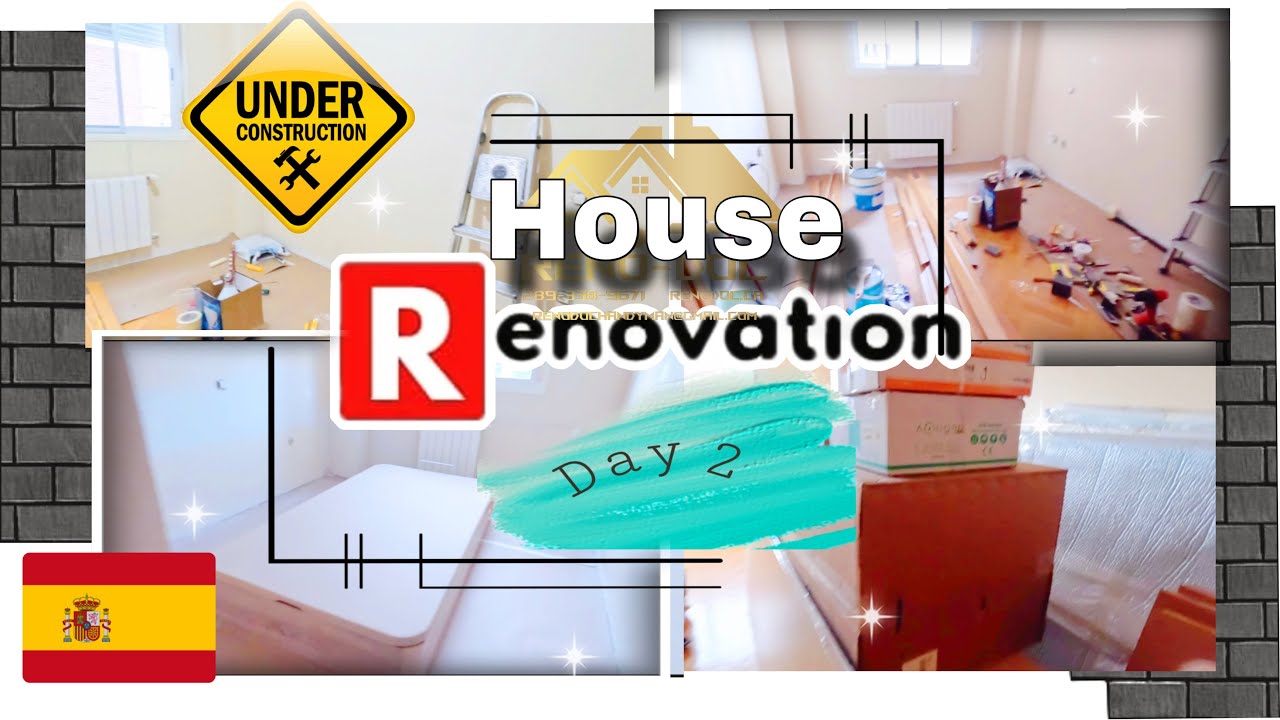 DAY 2 NG RENOVATION NG AMING BAHAY DITO SA SPAIN 🇪🇸 |Cherich TV