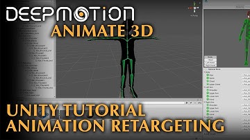 DeepMotion: Unity 3D Tutorial - Retargeting Animations | Animate 3D