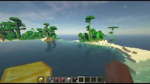 Minecraft Jave Edition V 1.14.4 + SEUS PTGI E12 (Ray tracing shaders look awesome!)