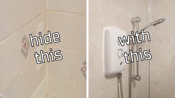 Fitting Shower Wall Panels over Tiles 🚿