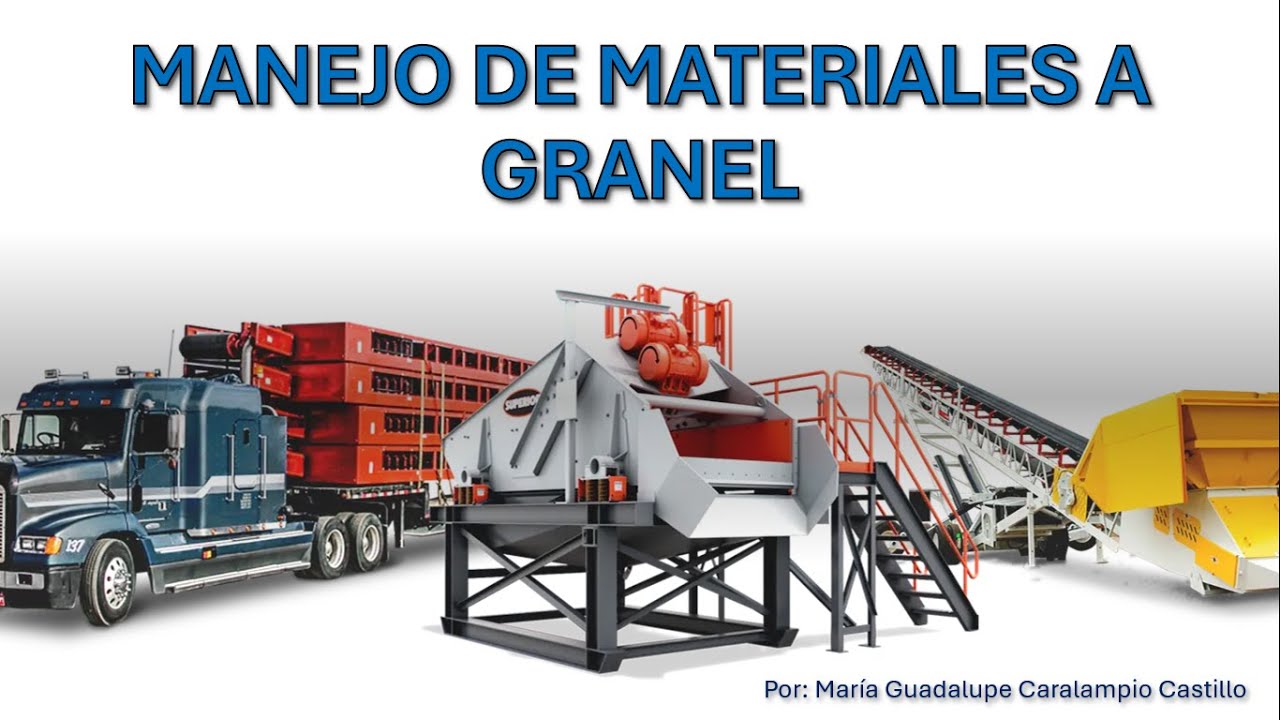 MANEJO DE MATERIALES A GRANEL - YouTube