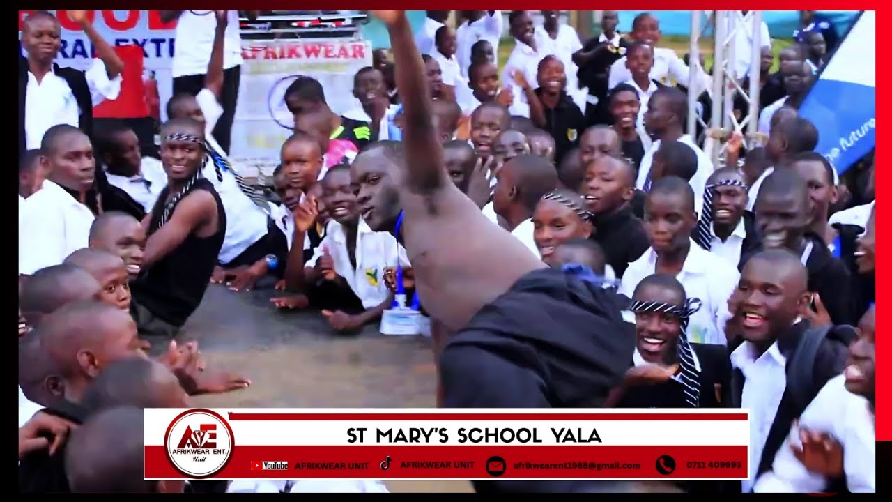 NO SCHOOL CAN BEAT THEM🔥😅| ST MARY'S YALA BOYS🤣🤣 FLAT ON THE DANCE FLOOR| AFRIKWEAR UNIT ON LOCATION