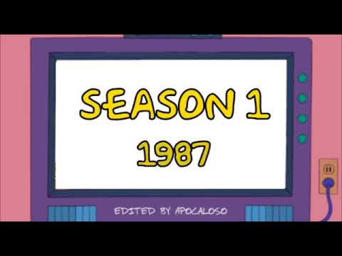 The Simpsons SEASON 1 EPISODE 1 1987