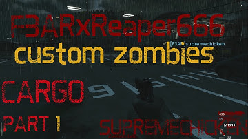 call of duty world at war custom zombies: cargo part 1