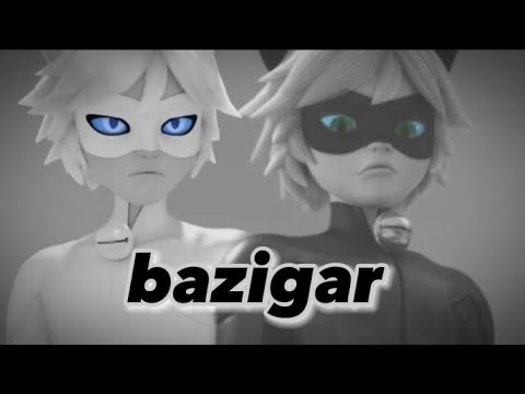 bazigar || catnoir x cat blanc edit || #catnoir #mlb #edit #capcut