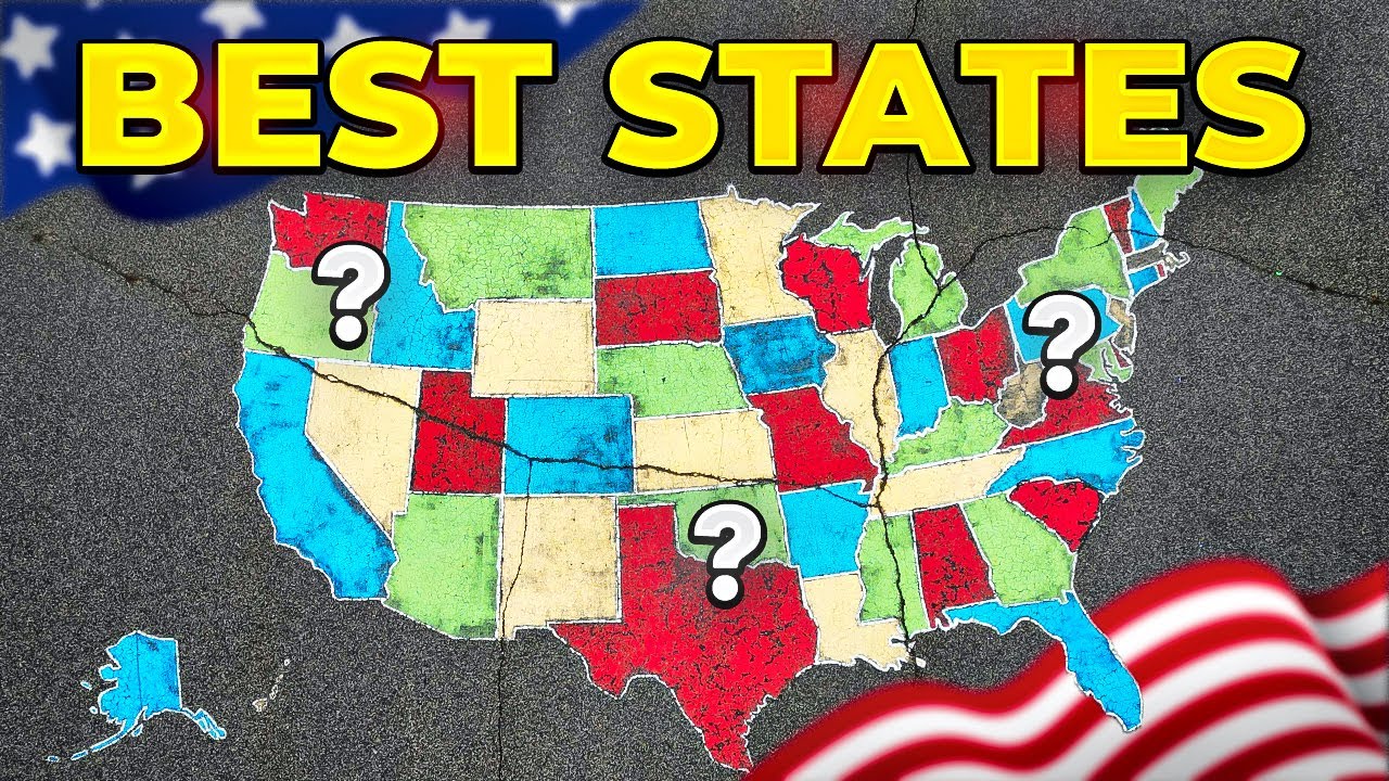 The BEST States to Live in 2024! - YouTube