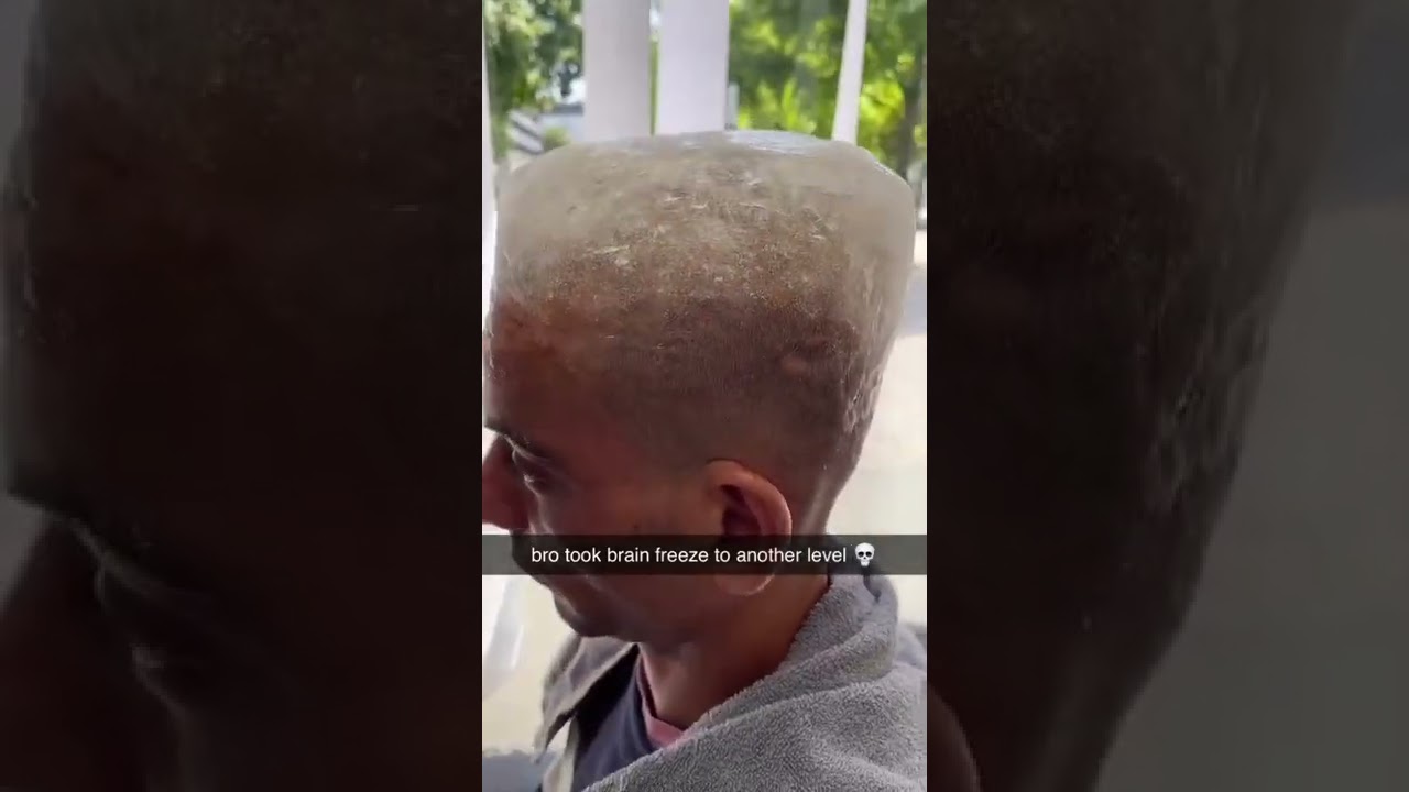 Ice haircut meme YouTube
