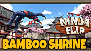 NINJA FLIP - (Bamboo Shrine) - All levels - Gameplay - Android screenshot 1