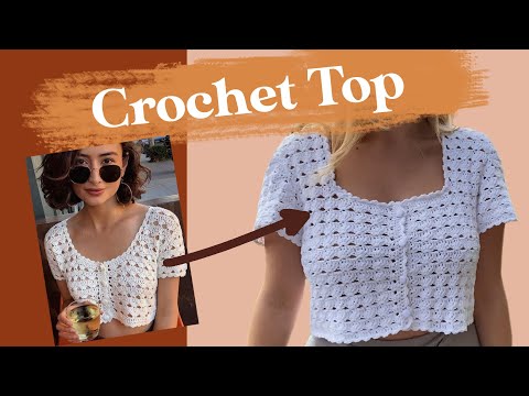 PERVERZE ♡ Crochet Top PERVERZE ♡ Crochet Top CROCHET MESH TOP FREE TUTORIAL on my